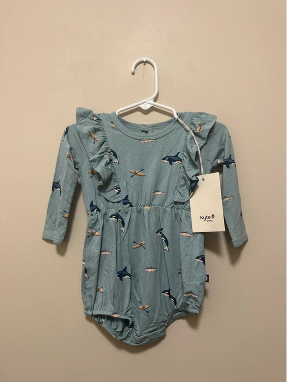 Kyte baby coastline flutter bodysuit